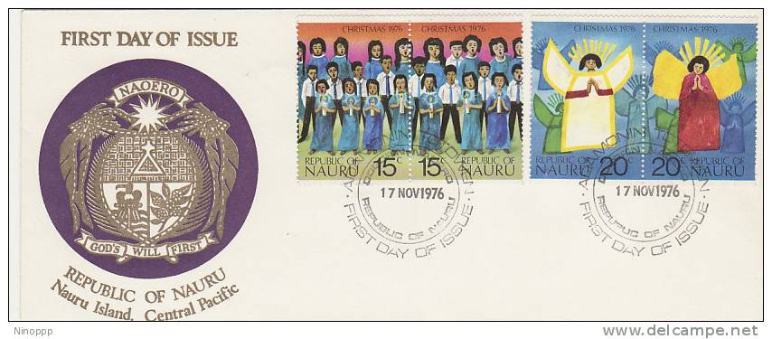 Nauru-1976 Christmas   FDC - Nauru