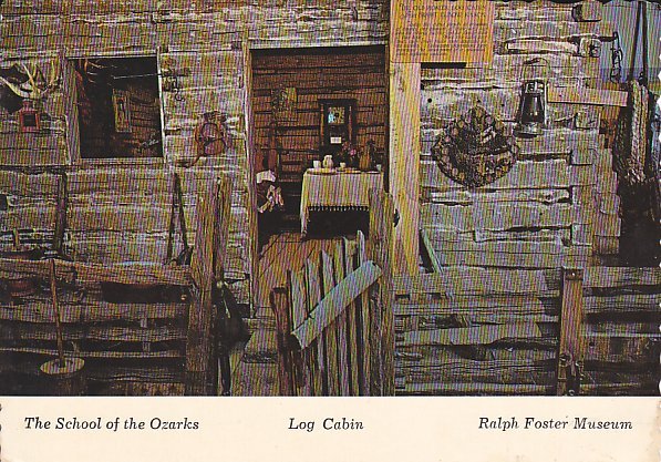 The School Of The Ozarks, Log Cabin, Point Lookout, Missouri - Autres & Non Classés