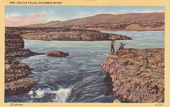 Celilo Falls, Columbia River, Oregon - Otros & Sin Clasificación