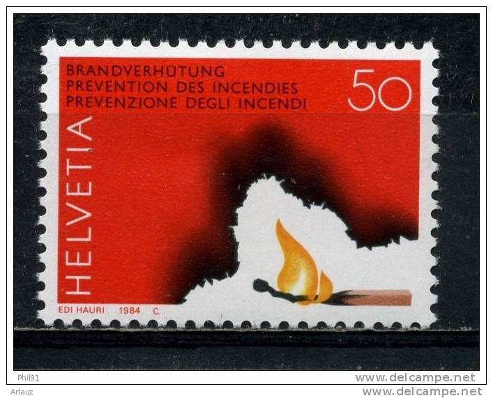 SUISSE.1984.COMMEMORATIFS   ..YVERT   N° 1196 à 1200 ET 1212. - Nuevos