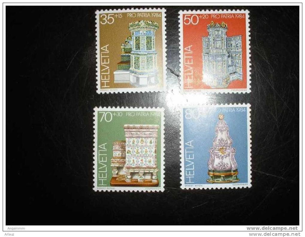 SUISSE.1984.PRO PATRIA ..YVERT   N° 1201 A 1204. - Unused Stamps