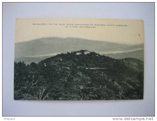 Wildacres In The Blue Ridge Mountains Of Western NC At   Little Switzerland - Sonstige & Ohne Zuordnung