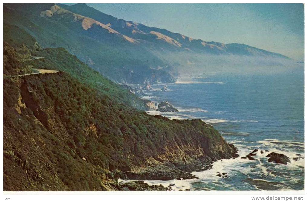 Scenic Highway 1 - The Cobrillo Route Between Big Sur And San Simeon, CA - Big Sur