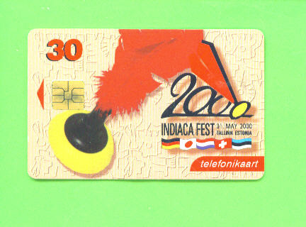 ESTONIA - Chip Phonecard As Scan - Estonia