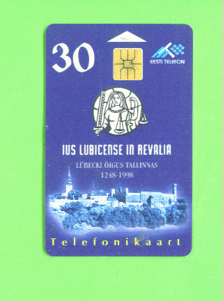 ESTONIA - Chip Phonecard As Scan - Estonia