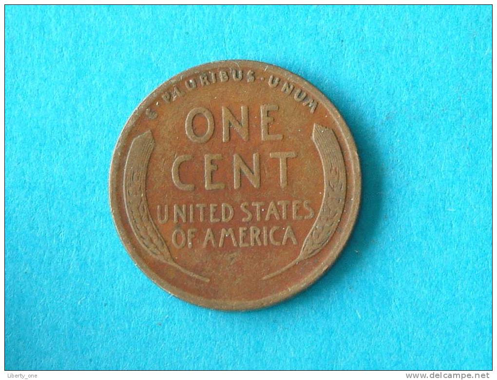 1917 D - ONE CENT - Wheat Ears / KM 132 ( Uncleaned Coin - For Grade, Please See Photo ) ! - 1909-1958: Lincoln, Wheat Ears Reverse