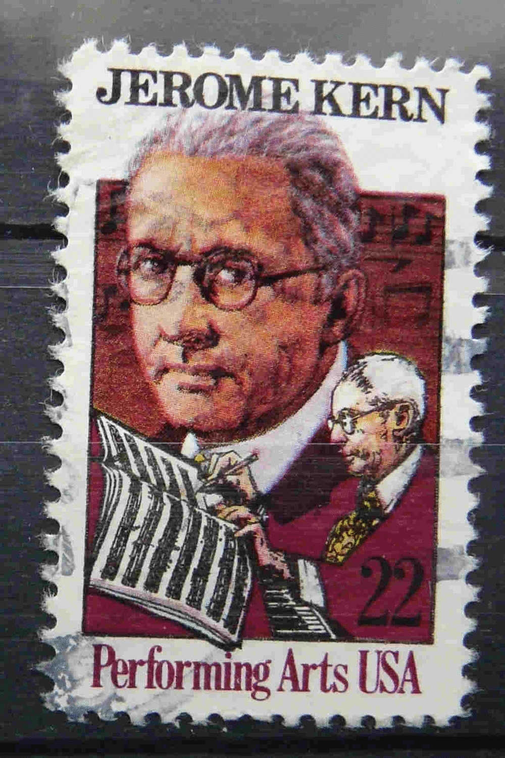 YT 1558  O - USA - ETATS UNIS D'AMERIQUE - 1985 - Jerome Kern - Used Stamps