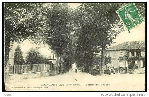 MONCOUTANT Avenue De La Gare - Moncoutant