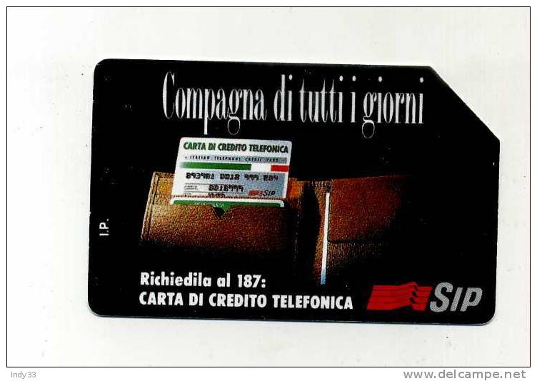 - TELECARTE ITALIE . TELECARTE FIGUREE ORDINAIRE 1995 - Publiques Figurées Ordinaires