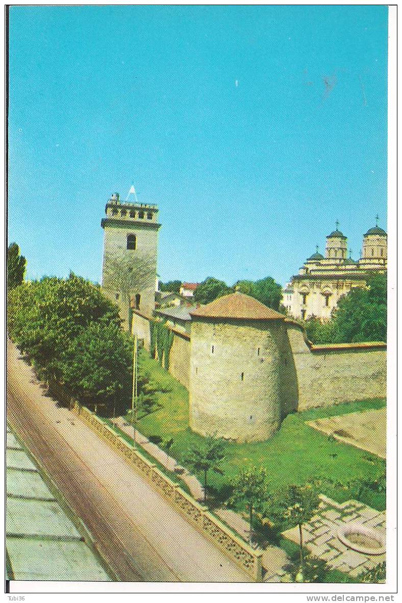 IASI - BISERICA SI TURNUL  GOLIA -  1970 - COLORI - Romania