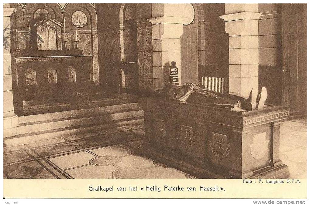 HASSELT : Grafkapel Van Het Heilig Paterke RARE CPA - Ern. Thill, Bruxelles - Cachet De La Poste 1933 - A Identificar