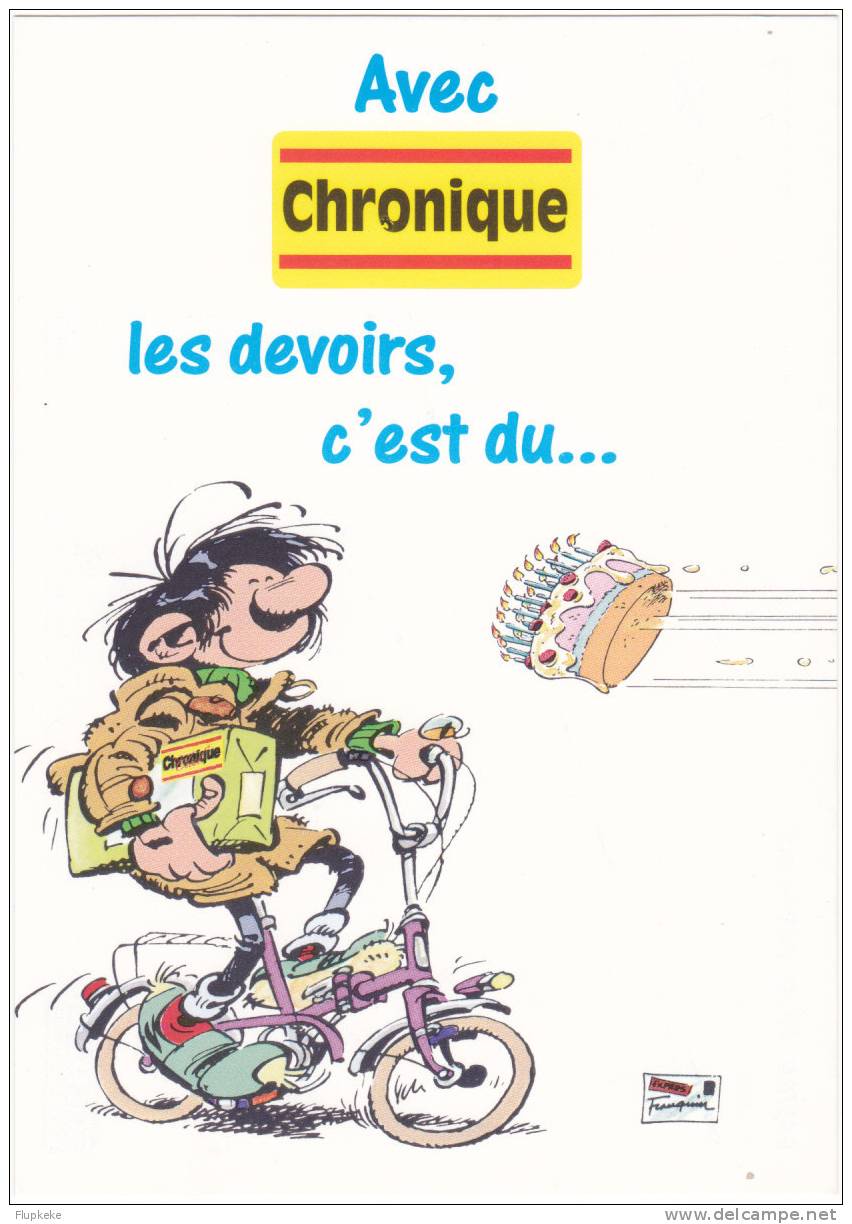 Carte Postale Gaston La Gaffe Pour Chronique Franquin - Franquin
