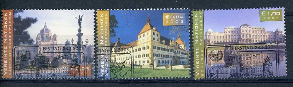 UN - ONU  -  Vienne  -  2003  :    Yv  399-00 + 407  (o) - Used Stamps