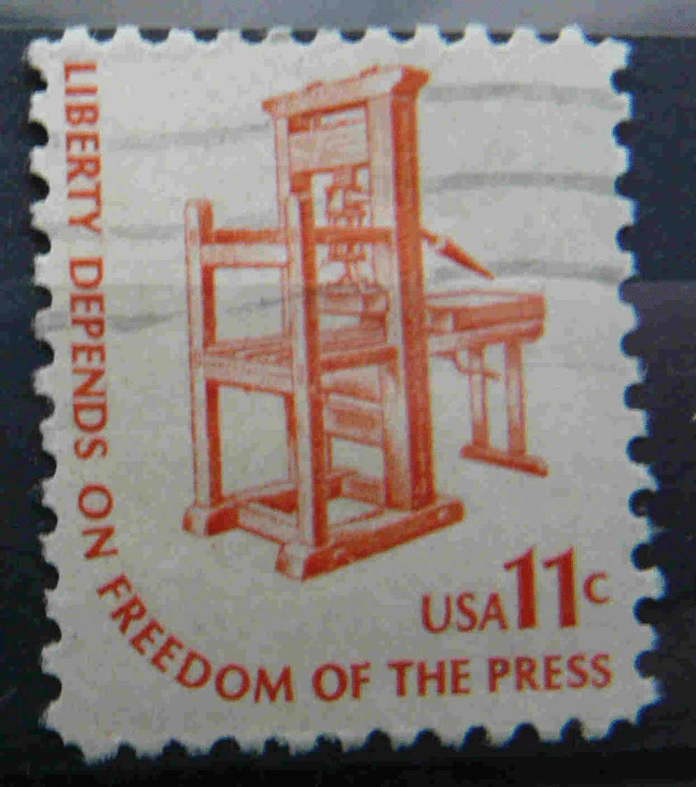 YT 1072 O - USA - ETATS UNIS D'AMERIQUE - 1975 - Serie Courante - Illustration De La Democratie - Used Stamps