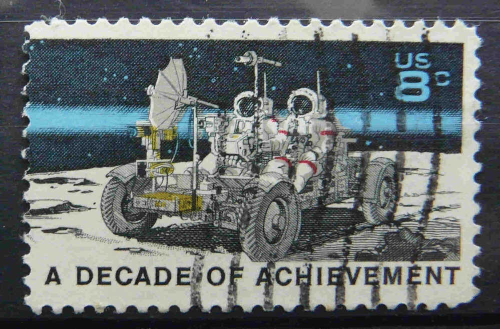 YT 932 O - USA - ETATS UNIS D'AMERIQUE - 1971 - 10 Ans D'experiences Spatiales - Used Stamps