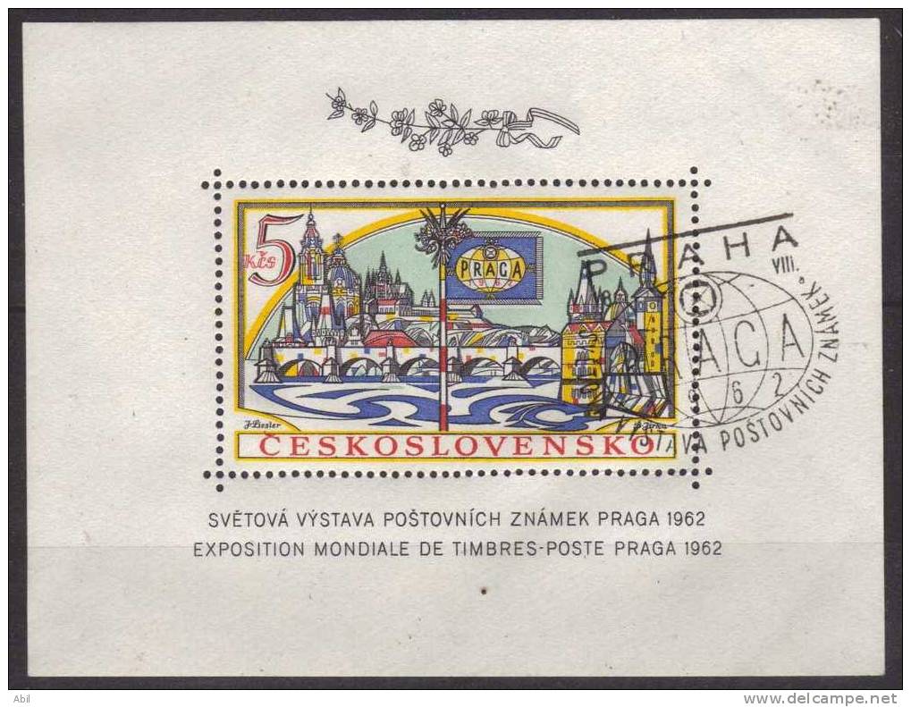 Tchécoslovaquie 1962 N°Y.T. : BL. 21 Obl. - Blocks & Sheetlets