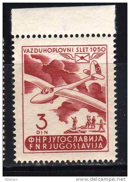 U-32  JUGOSLAVIA AEREI VELA JUGOSLAVIJA   Sailboats NEVER HINGED - Unused Stamps
