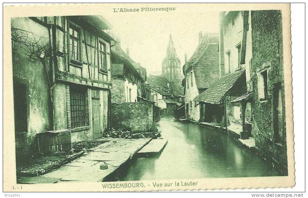 Wissembourg. Vue Sur La Lauter - Wissembourg