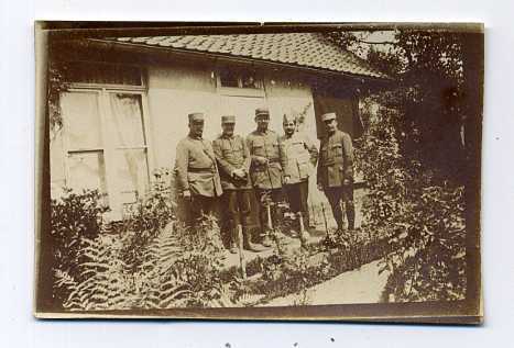 PETITE PHOTOGRAPHIE. GROUPE DE MILITAIRES. - War, Military