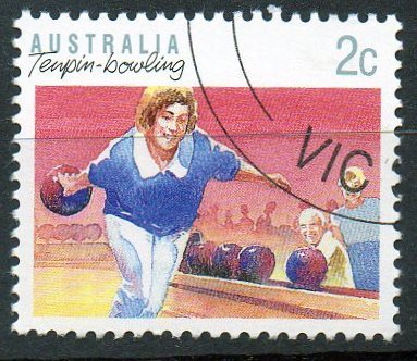 Australia 1989 Sports 2c Tenpin-bowling CTO - Pétanque