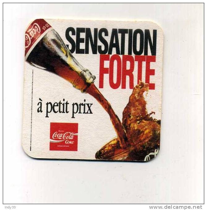 - SOUS-BOCK  COCA-COLA - Coasters