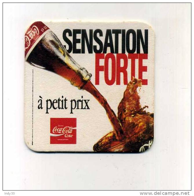 - SOUS-BOCK  COCA-COLA - Coasters