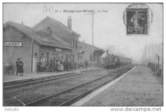 BLANGY - SUR - BRESLES - 16 - La Gare - Blangy-sur-Bresle