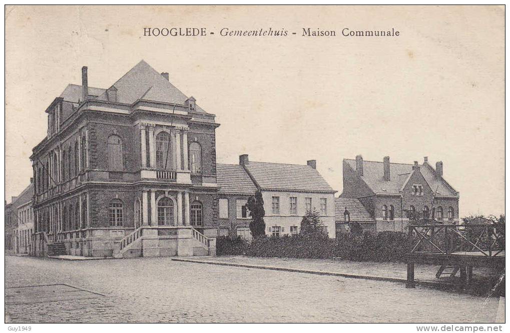 GEMEENTEHUIS 1920 - Hooglede