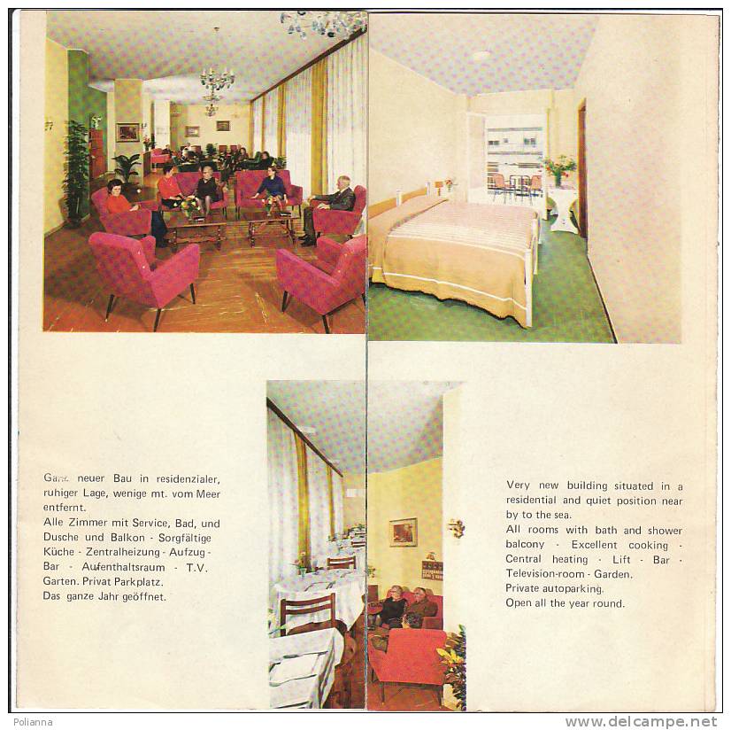 B0130 - Brochure Turistica ARMA DI TAGGIA - HOTEL ARMA  Anni ´60 - Tourisme, Voyages