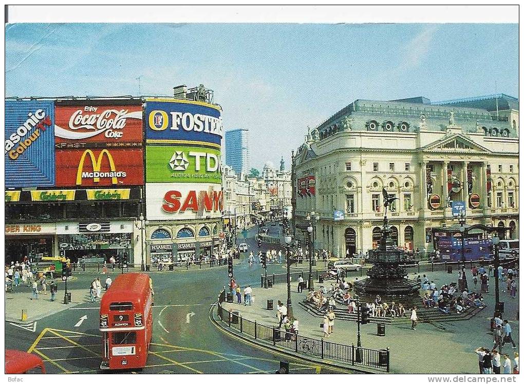 ANGLETERRE    Londres  Piccadilly Circus  2 Scans - Piccadilly Circus