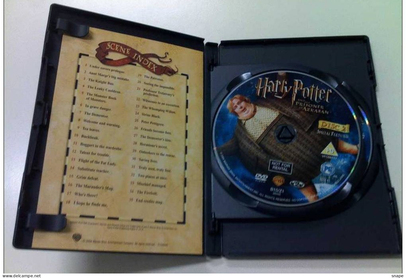 Harry Potter E Il Prigioniero Di Azkaban DVD - Usato Perfetto - Edizione Inglese - UK - Fantasy