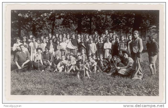 PETITE PHOTO CAMP DE SCOUTS - NON LEGENDEE - Scoutisme