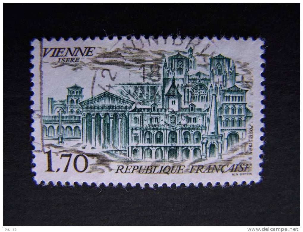 OBLITERE FRANCE ANNEE 1985 OBLITERATION RONDE N°2348 VIENNE ISERE - Usati