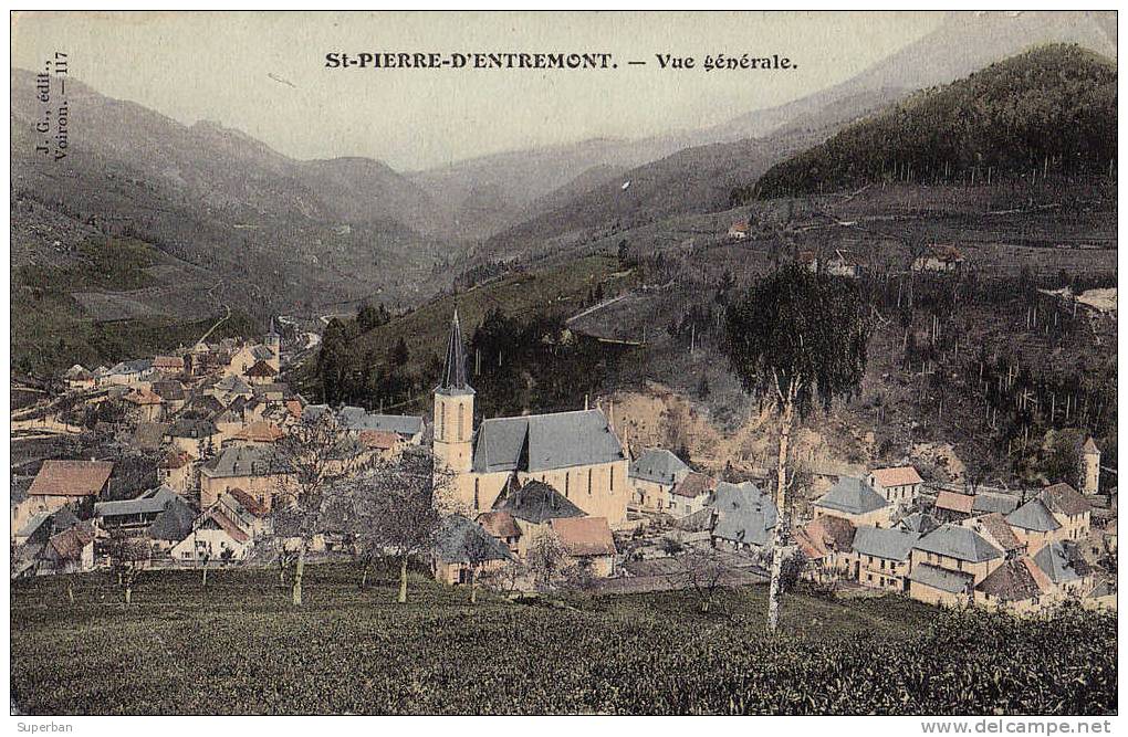 ST. PIERRE D´ENTREMONT - VUE GÉNÉRALE - J. G. ÉDIT., VOIRON (f-279) - Saint-Pierre-d'Entremont