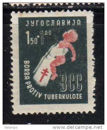 U-33  JUGOSLAVIA MEDICINA RED CROSS   NEVER HINGED - Neufs