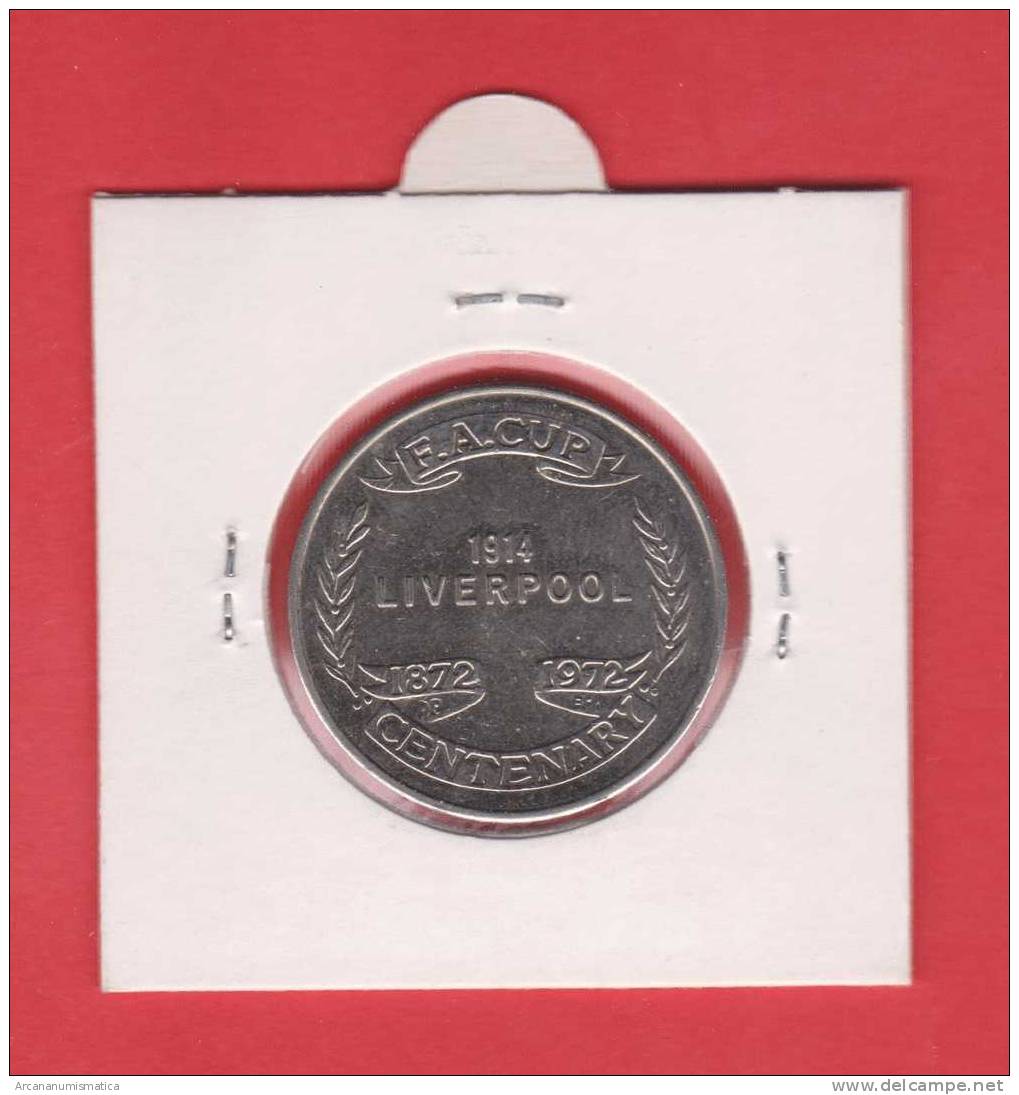 GRAN  BRETAÑA   MEDALLA  BURNLEY   SC/UNC   DL-8872 - Autres & Non Classés