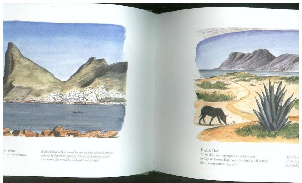 LOUSTAL : Art Book Illustrations SOUTH AFRICAN Road Trip ( Afrique Du Sud ) Inédits N&B Couleurs Eo Zanpano ©.2012 NEUF - Kunst