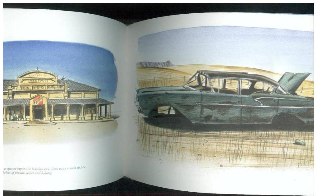 LOUSTAL : Art Book illustrations SOUTH AFRICAN Road Trip ( Afrique du Sud ) inédits N&B Couleurs Eo Zanpano ©.2012 NEUF