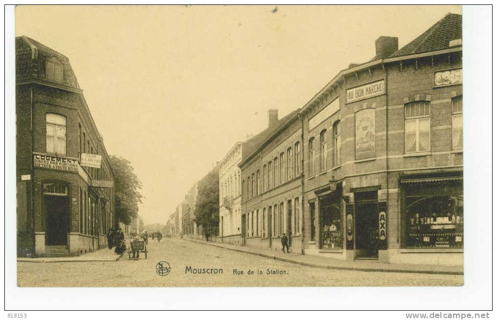 Mouscron - Rue De La Station - Mouscron - Möskrön