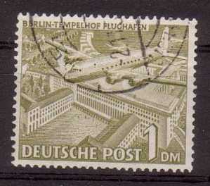 Berlin Mi.Nr. 59 X  ( WZ 1X Fallend ) Gestempelt , Gepr.Schlegel BPP , Ca 100 &euro; - Variedades Y Curiosidades