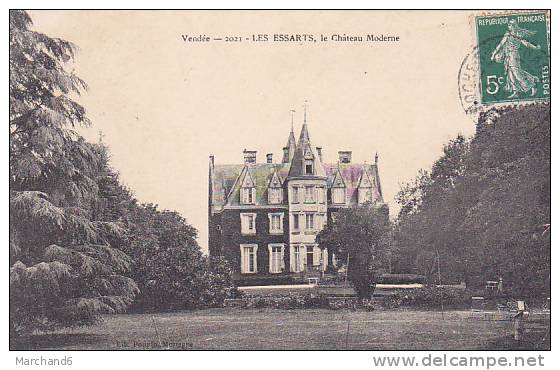 85 VENDEE .LES ESSARTS. LE  CHATEAU  MODERNE - Les Essarts