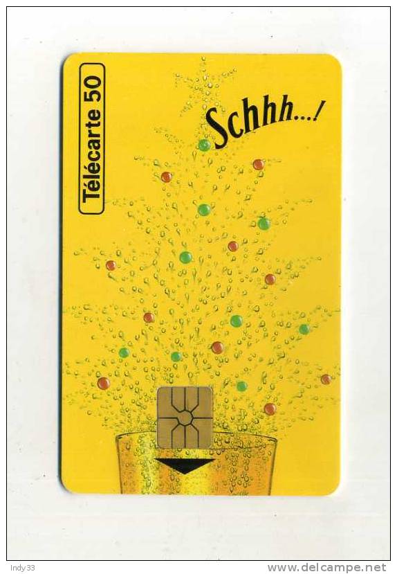 - TELECARTE FRANCE . SCHWEPPES . 1994 - Alimentación