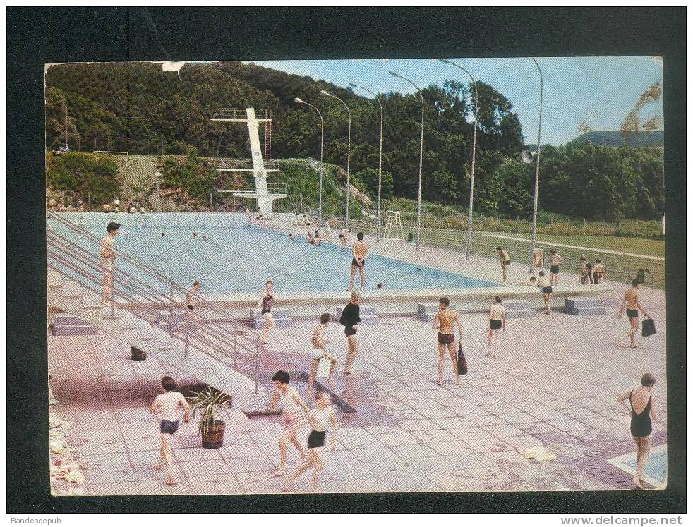 Merlebach ( Moselle 57) - La Piscine ( Animée Europe Pierron 7888 En L'état) - Freyming Merlebach