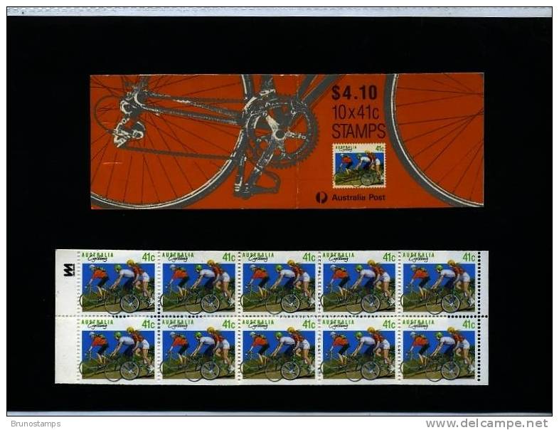 AUSTRALIA - 1989 CYCLING BOOKLET MINT NH - Booklets