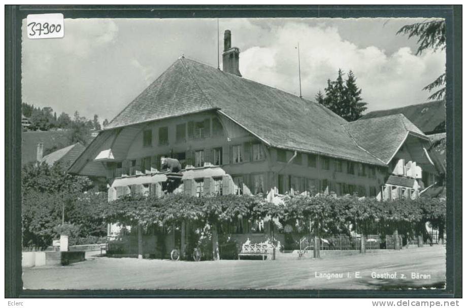 LANGNAU - GASTHOF ZUM BÄREN   - TB - Langnau Im Emmental