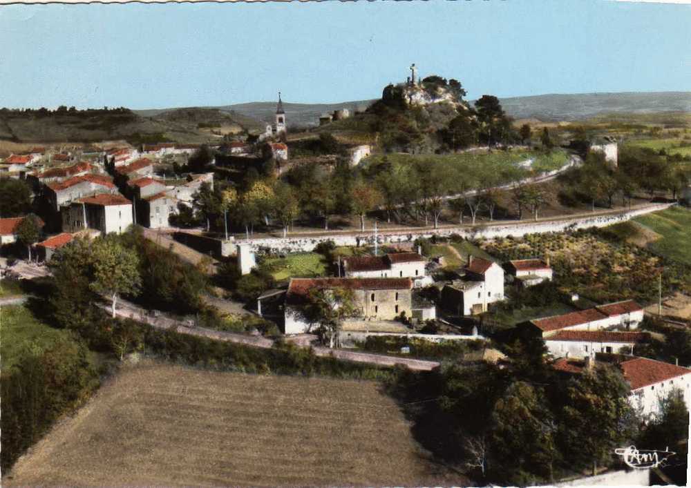 LAUTREC VUE GENERALE AERIENNE - Lautrec