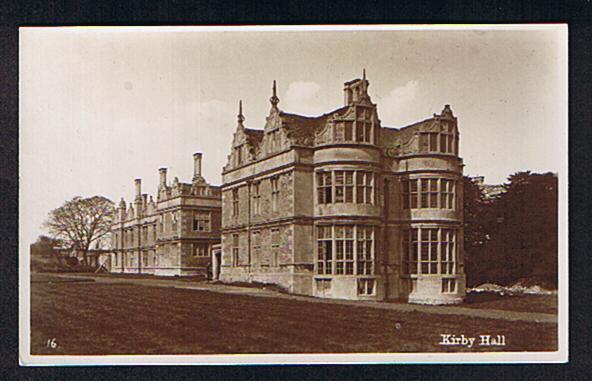 RB 571 - Early Real Photo Postcard Kirby Hall Gretton Near Corby Northampton - Northamptonshire