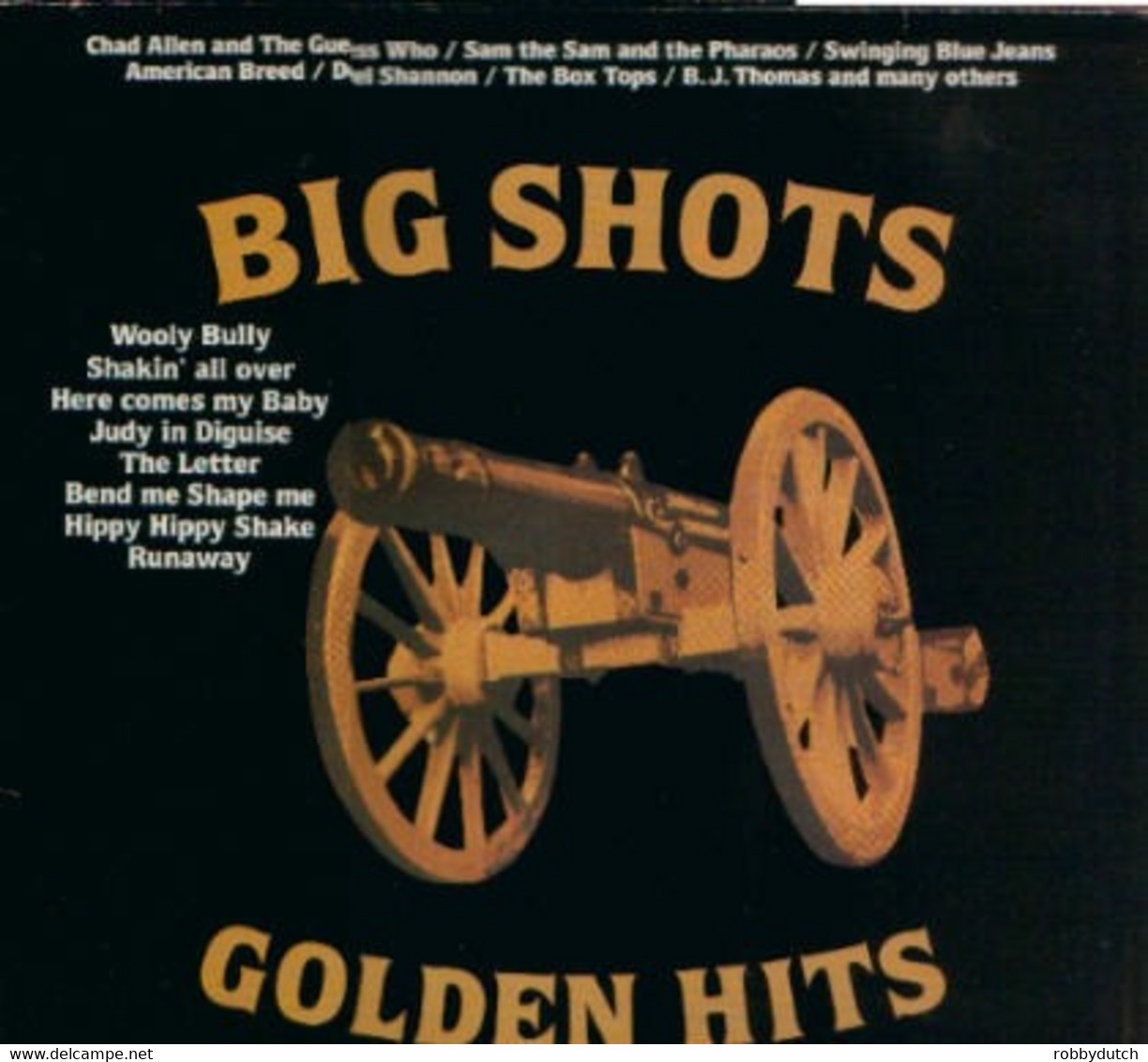 * LP *  BIG SHOTS-GOLDEN HITS - TREMELOES / SAM THE SHAM / BOX TOPS / AMERICAN BREED A.o. - Compilations