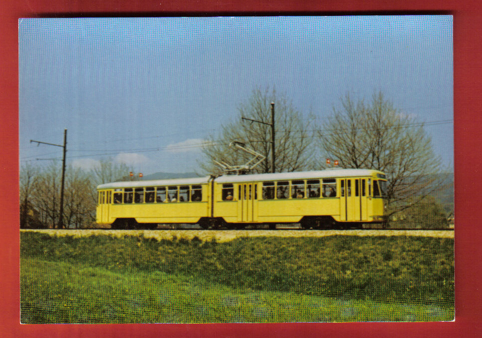 M698 Colombier,Ligne Neuchâtel-Boudry,Mise En Service 29 Avril 1967,ex Gênes.Non Circulé - Colombier