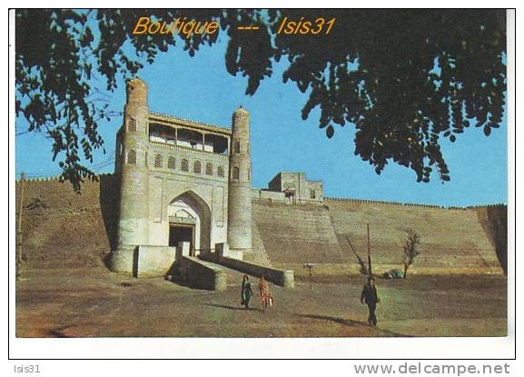 Ouzbékistan -  RF21629 - Boukhara- The Ark Entrance Gates - Semi Moderne Petit Format - état - Ouzbékistan